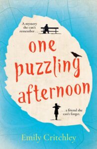 One Puzzling Afternoon by Emily Critchley @EmilyMCritchley @Tr4cyF3nt0n @ZaffreBooks #BookTwitter #OnePuzzlingAfternoon #AD #PrProduct